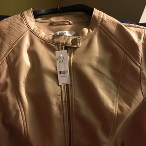 Leather Jacket (Brand New)